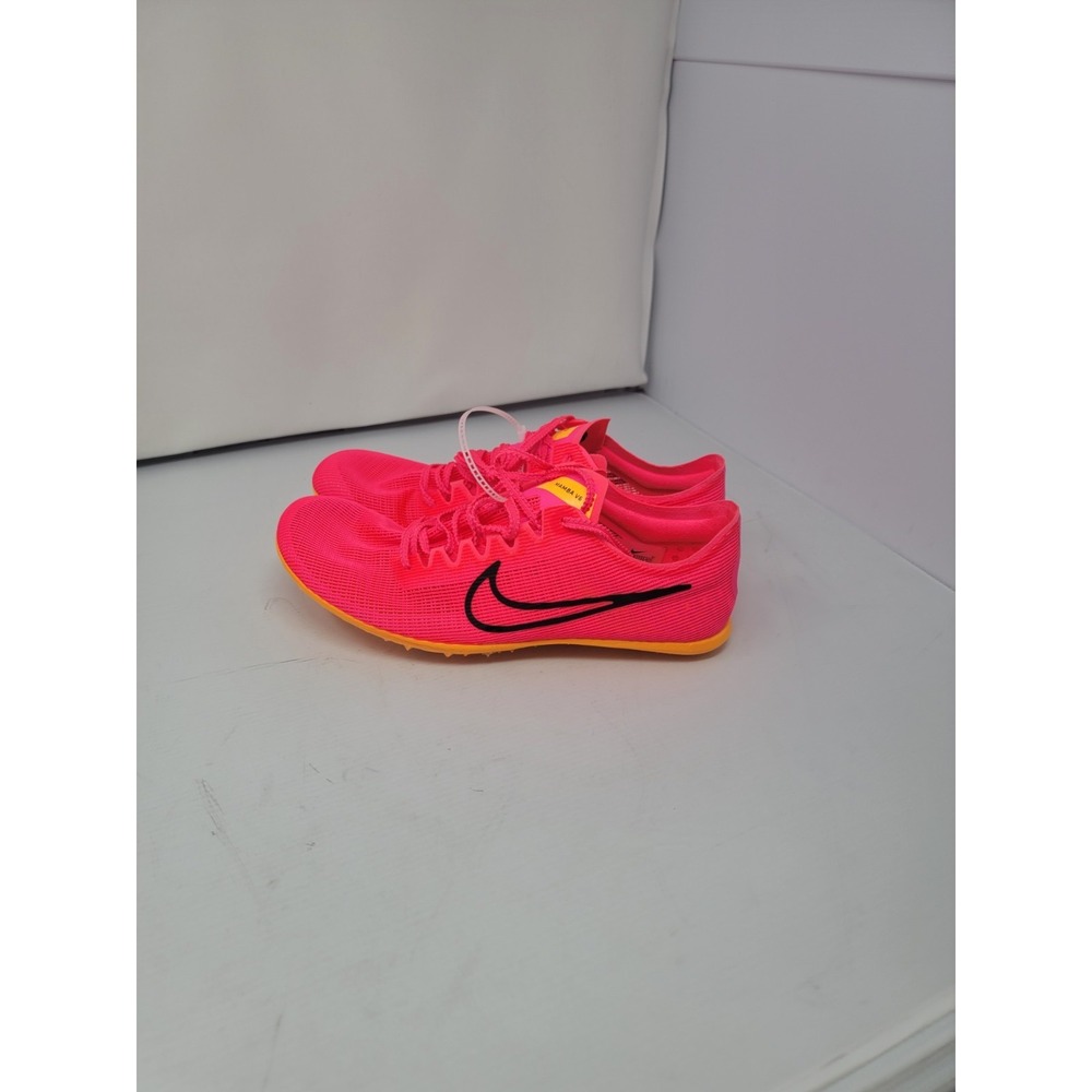 Size 10 Nike Men's Zoom Mamba 6 Hyper Pink Orange Track Spikes Shoes DR2733-600